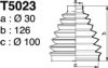 DEPA T5023 Bellow Set, drive shaft